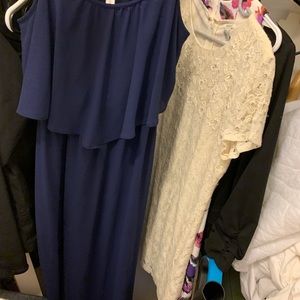 Cute blue maxi dress